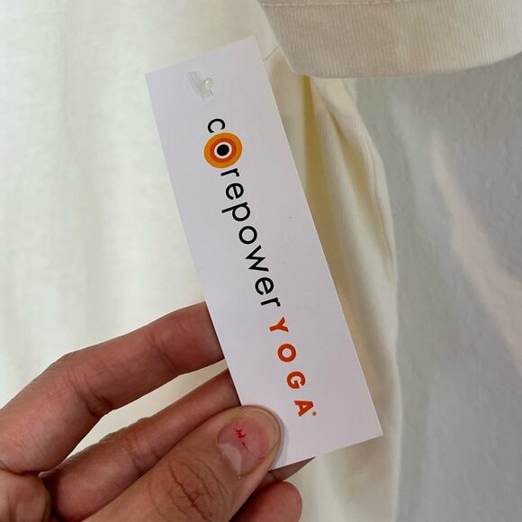 DAYDREAMER COREPOWER YOGA WOMEN SHORT SLEEVE SHIRT BRAND NEW SIZE LARGE - Picture 3 of 5